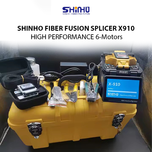 SHINHO X910 High Performance 6MOTOR Fiber Fusion Splicer
