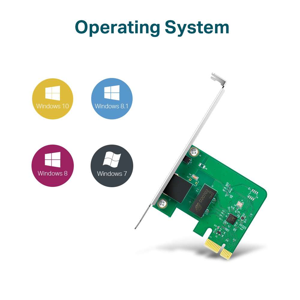 TP-Link TG-3468 10/100/1000 Pci Express Gigabit LAN Card
