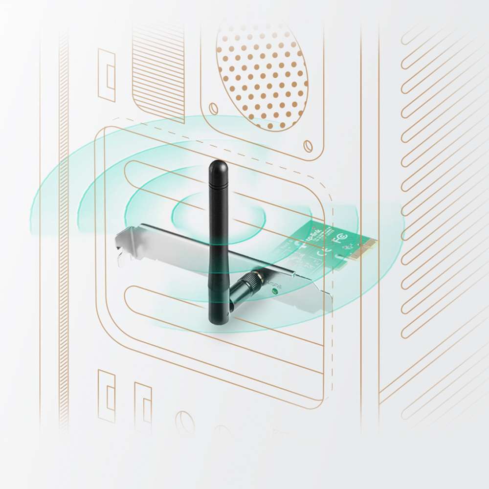 TP-Link TL-WN781ND 150Mbps Wireless N PCI Express LAN Card