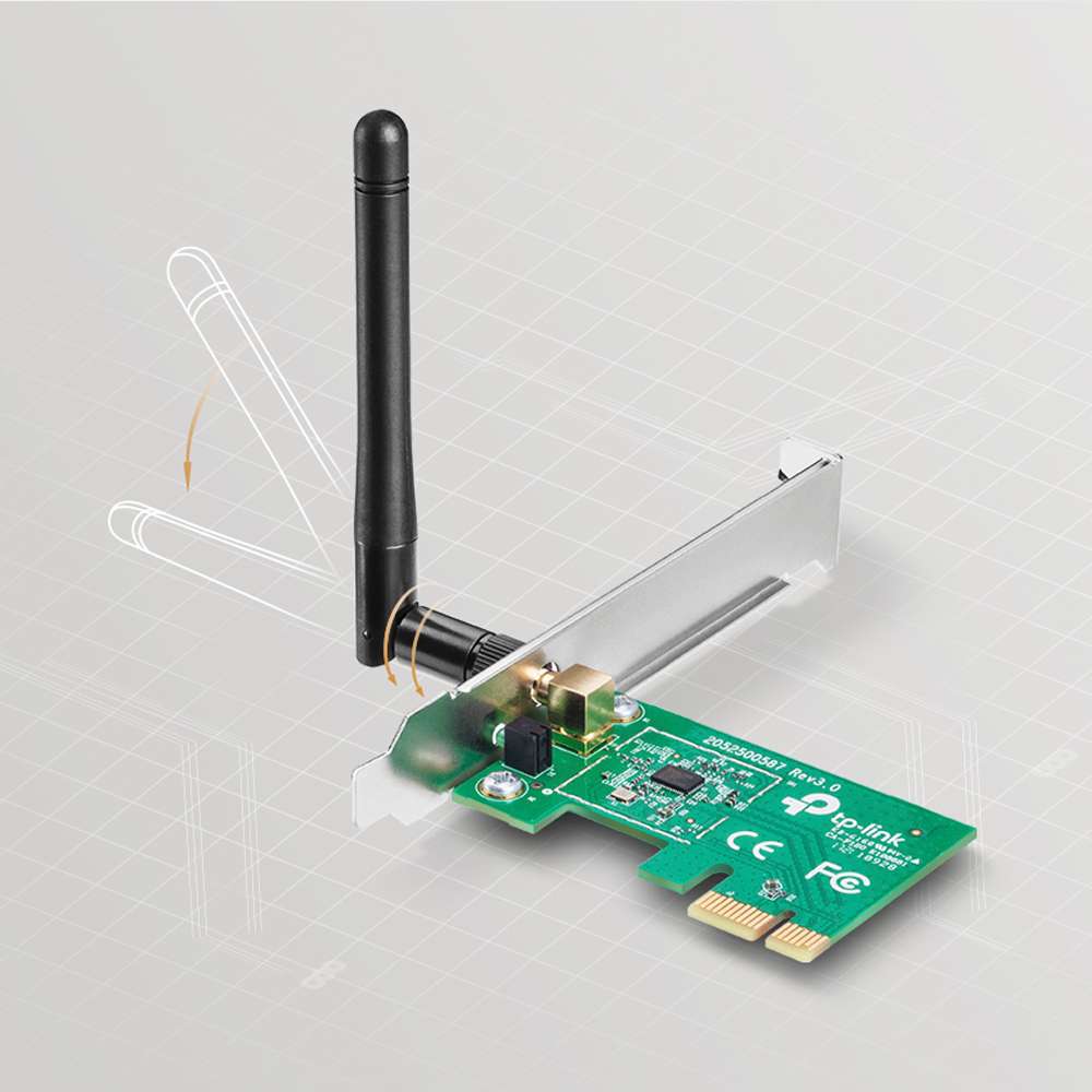 TP-Link TL-WN781ND 150Mbps Wireless N PCI Express LAN Card