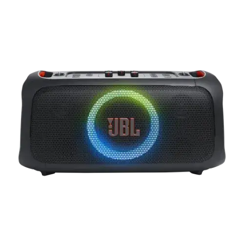 JBL PartyBox On-The-Go Essential Portable Party Speaker With Wireless Microphone