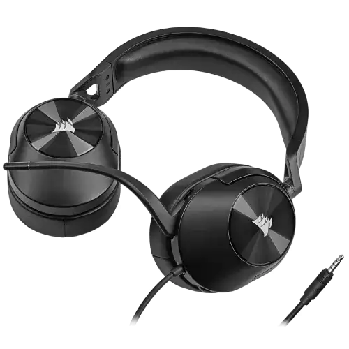 Corsair HS55 Stereo 3.5mm Wired Gaming Headphone Carbon