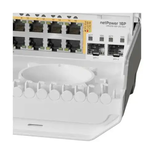 Mikrotik CRS318-16P-2S+OUT 16 Port Gigabit PoE Managed Switch With 2 SFP+ Port