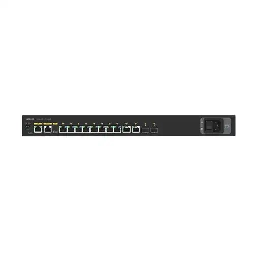 Netgear M4250-10G2F-PoE+ AV Line 8G PoE+ 1G and SFP Managed Switch