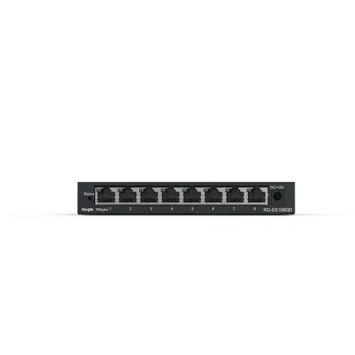 Ruijie RG-ES108GD 8-Port Gigabit Unmanaged Switch