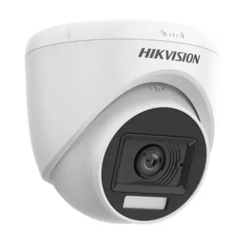 Hikvision DS-2CE76G0T-LPFS/S 3MP Dual Light Audio Fixed Dome CC Camera
